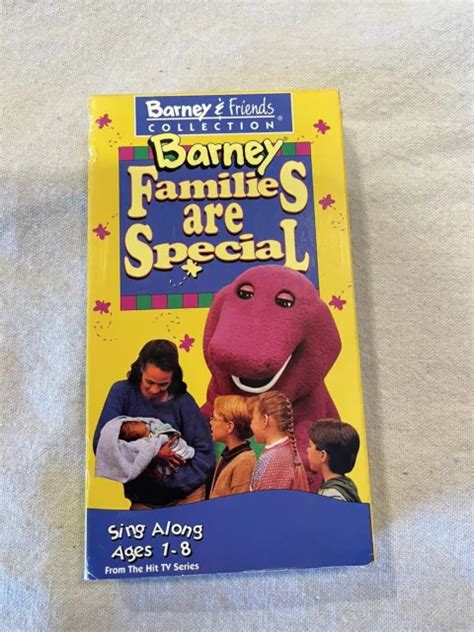 Barney Families Are Special Vhs 1995 1295 Picclick