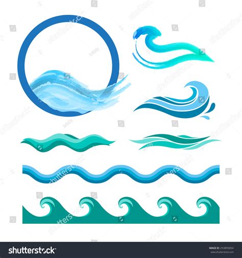 Choose from over a million free vectors, clipart graphics, vector art images, design templates, and illustrations created by artists worldwide! Set Blue Ocean Waves Vector Logo Stock Vector 253895854 ...