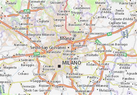 Mappa Sesto San Giovanni Cartina Sesto San Giovanni Viamichelin