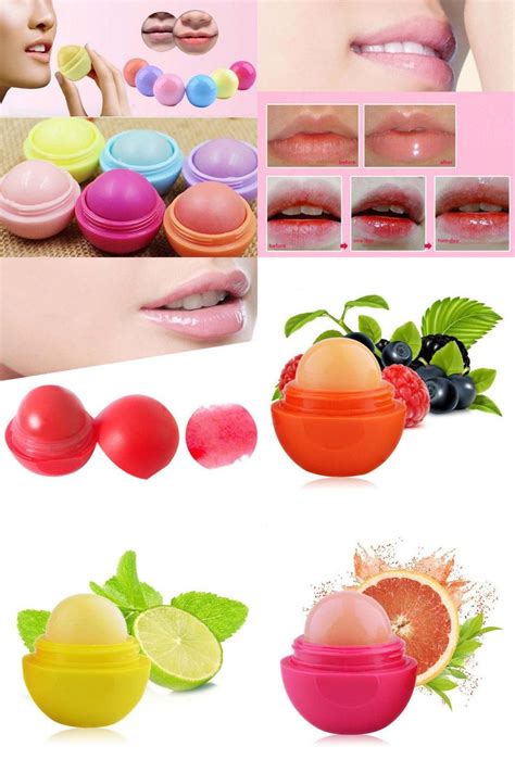 Visit To Buy Ball Lip Balm Lipsticks Sweet Fruit Flavored Makeup