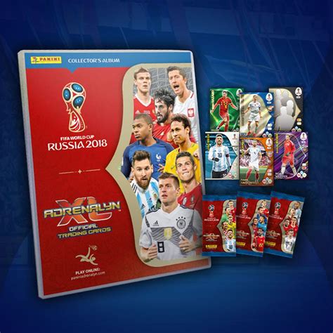 Russia 2018 Fifa World Cup Adrenalyn Official Trading Cards