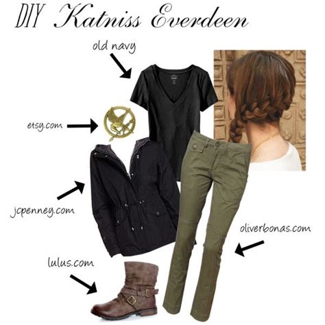 Make this easy katniss everdeen costume from things you already have at home. Katniss Everdeen DIY Halloween Costume | Halloween | Pinterest