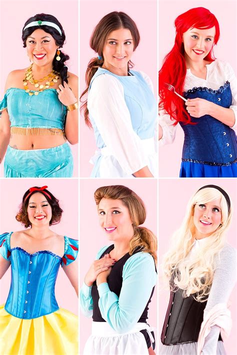 Make Your Dreams Come True With This Disney Princess Group Halloween Costume Princess