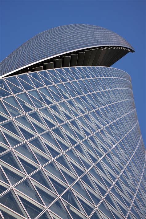Futuristic Office Building In Nagoya Japan Stock Photo Image Of