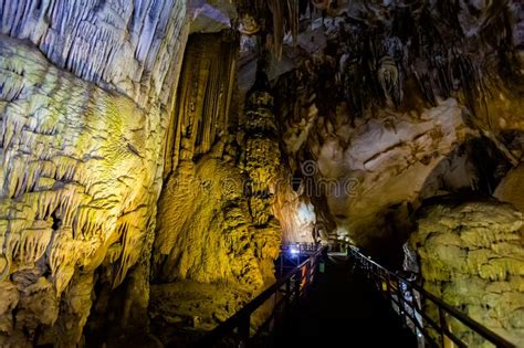 Beautiful Paradise Cave In Vietnam Editorial Stock Photo Image Of