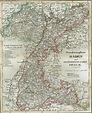 Map of Grand Duchy of Baden. 1847. : Lot 646