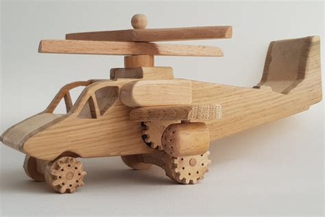 Wooden Helicopter Toy Plans And Patterns Wooden Automaton Etsy