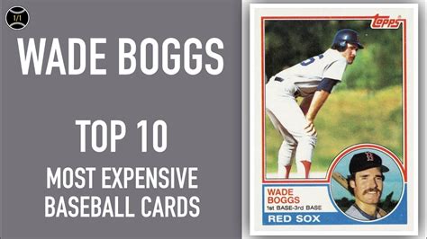 You will then receive an email with further instructions. Wade Boggs: Top 10 Most Expensive Baseball Cards Sold on Ebay (February - April 2019) - YouTube