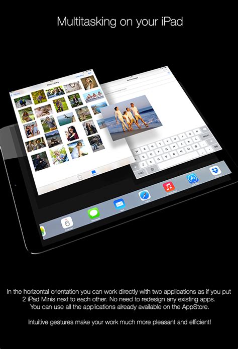 Ipad Pro Concept Imagines Multitasking Possibilities On A 129 Inch
