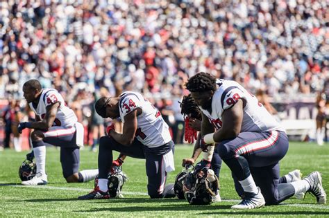 Photos Nfl Players Kneel In Protest During The National Anthem