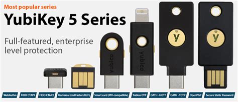 Yubikey 5 Nfc Yubico Oem Official Two Factor Authentication