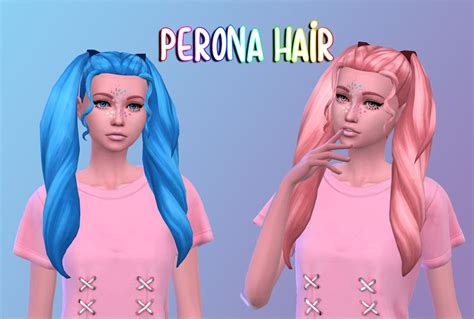 Atashi77′s Perona Hair Recoloured In The New Sorbets Remix Palette