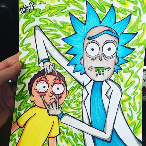 My Rick And Morty Drawing Pics