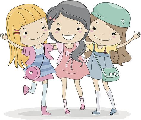 Best Bff Illustrations Royalty Free Vector Graphics And Clip Art Istock