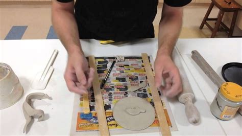 A Ceramics Tutorial On How To Make A Basic Slab Plate With Additive