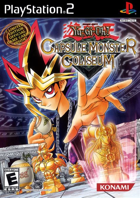 Yu-Gi-Oh Capsule Monster Coliseum Sony Playstation 2 Game
