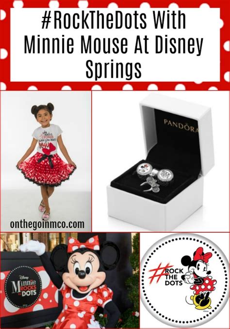 Rockthedots With Minnie Mouse At Disney Springs On The Go In Mco