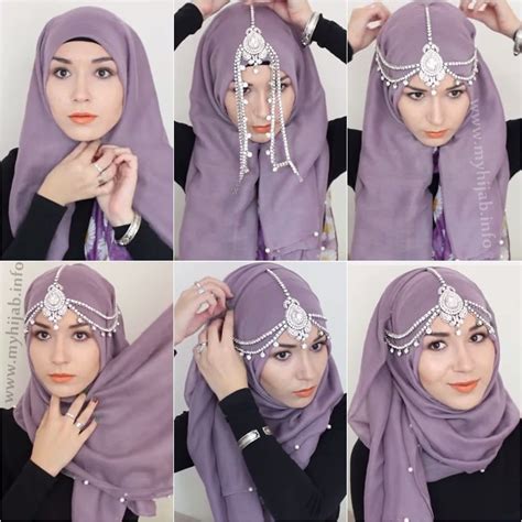 Gorgeous Jeweled Hijab Tutorial By Nabiilabee My Hijab