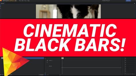 Quick Tutorial Cinematic Black Bars In Video Hitfilm Express 12 Youtube