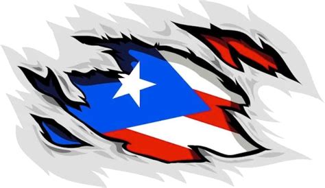 Puerto Rico Flag Vinyl Stickers Decals Calcomania Bandera De Etsy