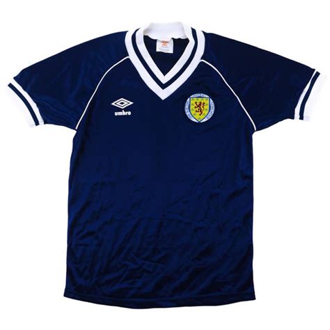 Scotland Home Jersey 1982 85 Best Soccer Jerseys