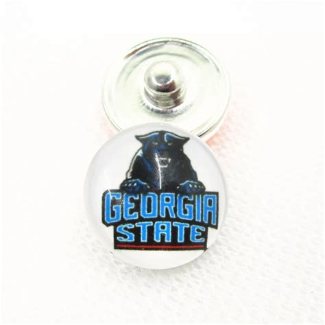 Hot Selling 20pcslot Us College Team Georgia State University Snap
