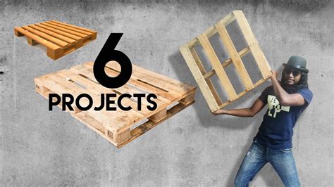 6 Projects From Pallet Wood Youtube