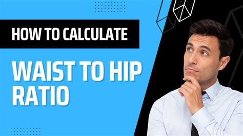 How To Calculate Waist To Hip Ratio For Men And Women With Chart Youtube
