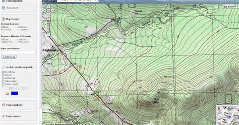 Free Topographic Maps and How To Read a Topographic Map