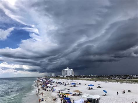 Storm This Afternoon At Pensacola Beach From Oumomof5 Beach