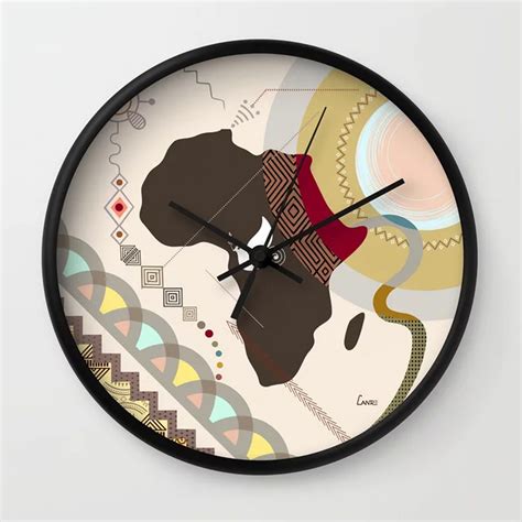 African Clock Afrocentric T African American Timepiece