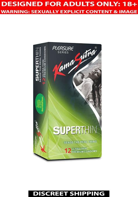Kamasutra Superthin Condoms 12 Pieces Pack Of 1 Buy Kamasutra