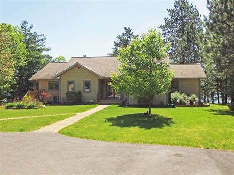 Deeded easement to property off a town road. NW Wisconsin luxury lake home. Upper Eau Claire Lake ...