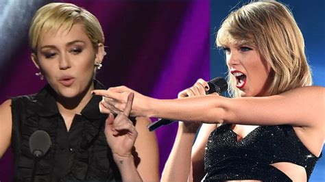 Serial Twerker Miley Cyrus Says Taylor Swift Sets A Bad Example