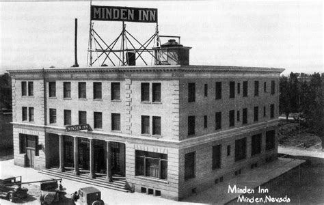 Minden Inn Photo Details The Western Nevada Historic Photo Collection