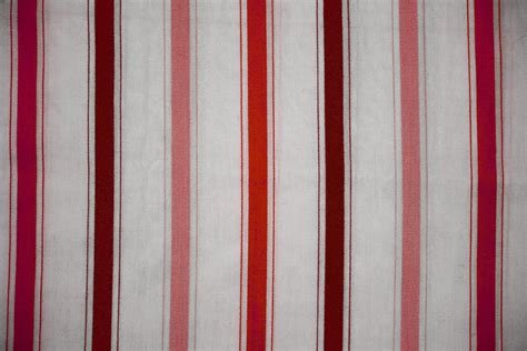 Striped Fabric Texture Red On White Picture Free