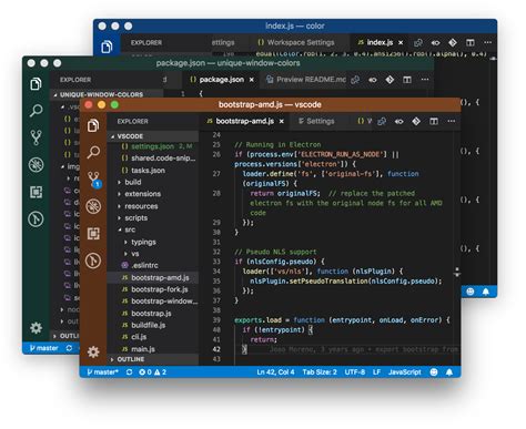 Visual Studio Code How Do I Set Different Color Schemes With Multiple