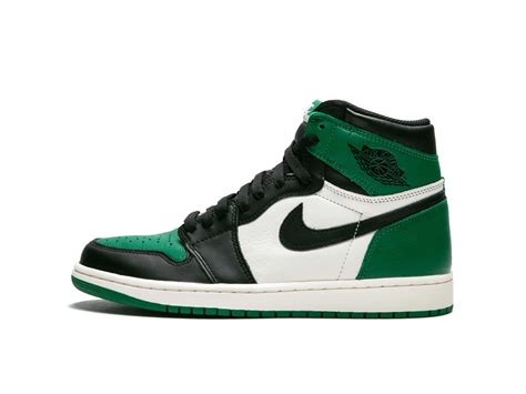 Air jordan 1 hi flyease. Nike Air Jordan 1 Green Pine бело-зелено-черные (35-45 ...