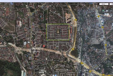 Pusat komuniti taman ibu kota. kuala lumpur: maps sentul