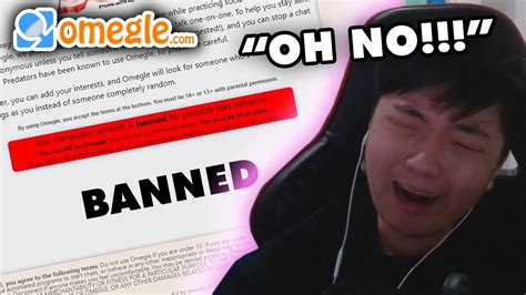 I Got Banned On Omegle Because Of This Youtube