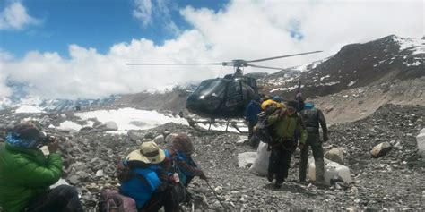 All Climbers Stranded At Camps High Up Mount Everest Airlifted To