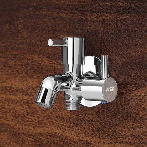 Classic Made From Brass 2in1 Bib Tap With Wall Flange With Wall Flange