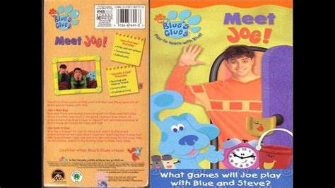 Opening To Blues Clues Meet Joe 2002 Vhs Opening To Blues Clues