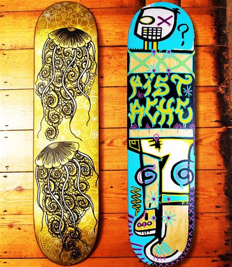 Skate Art And Custom Skateboards Pistache