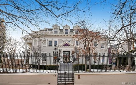 Look Inside This Historic Denver Mansion Listed For 725 Million