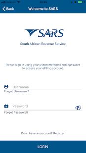 Like most malspam campaigns, this one is sent by cyber recipients are encouraged to open sars efiling system and review a document through the. SARS Mobile eFiling for Android - Free download and ...