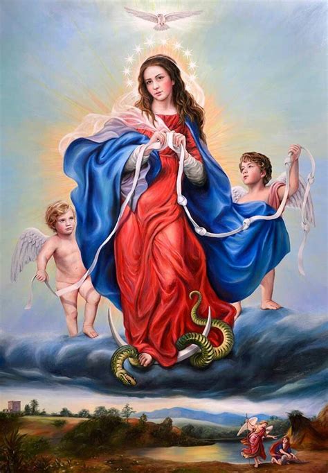 Novena A La Virgen Desatanudos 2do Día Apostolado De La Nueva