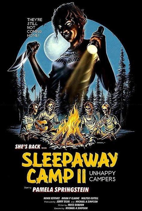 Sleepaway Camp Ii Horror Movie Posters 1980s Horror Movies Slasher Film