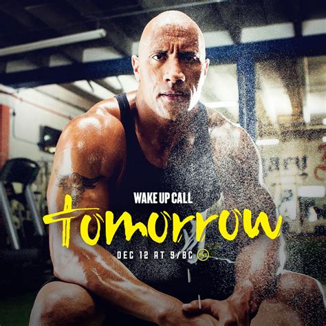 Dwayne the rock johnson shares a new playlist to get you motivated in the gym. 20141212fr-dwayne-the-rock-johnson-wake-up-call-series ...