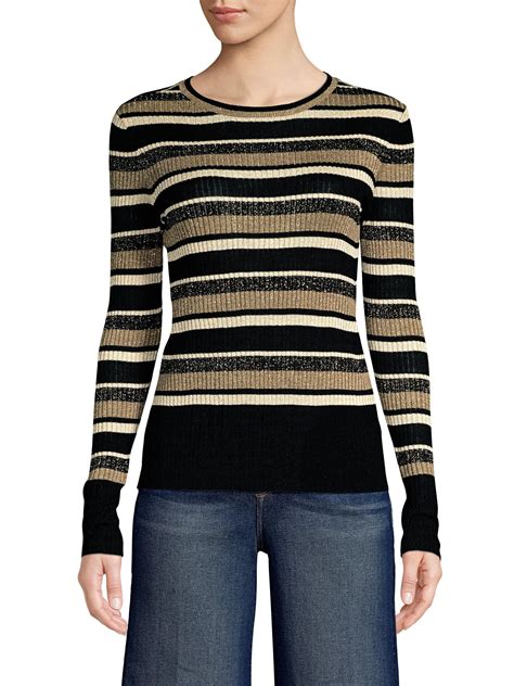 Frame Wool Panel Stripe Sweater Lyst